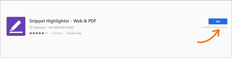 Snippet Highlighter for Edge
